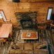 The comfy living area of Cabin 2