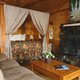 The living area of the Valley Dream Cabin