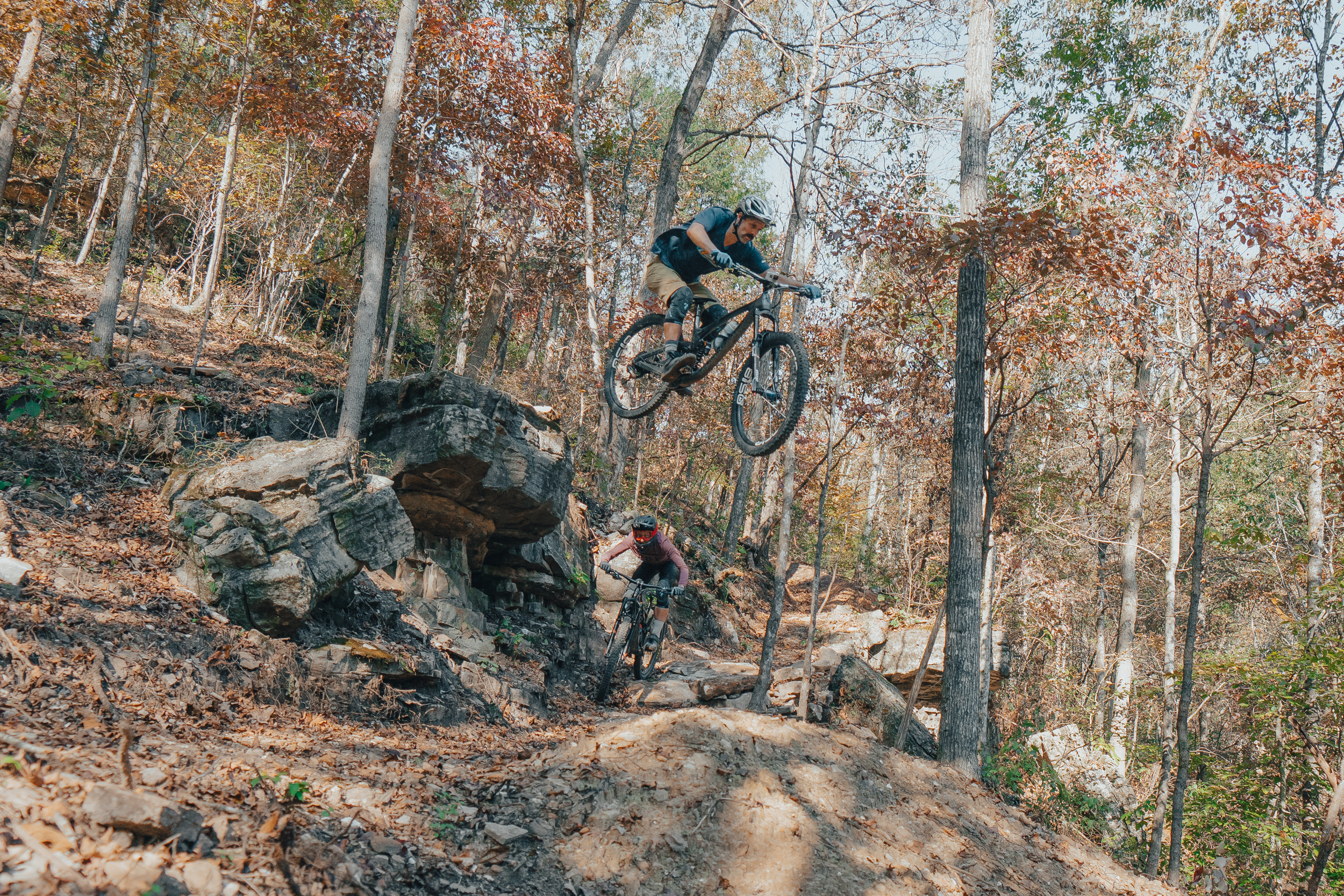 downhill bike tracks