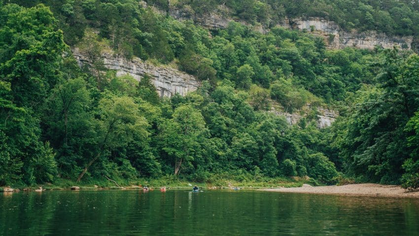 Bluffs near Hasty