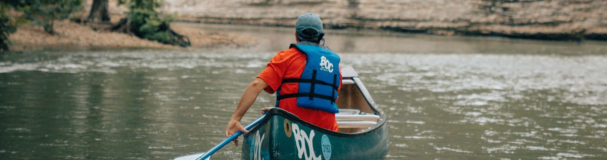 Canoeing on the Buffalo River