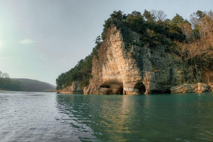 The Ponca to Woolum section of the upper Buffalo National River offers the finest scenery in Arkansas as your river trip backdrop.