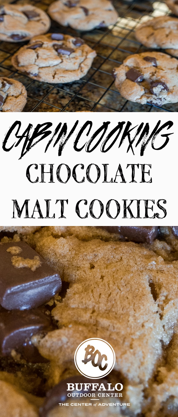 CABIN COOKING _ CHOCOLATE MALT COOKIES