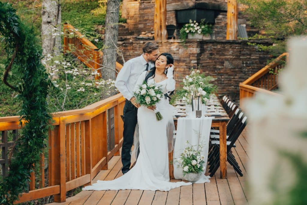 Wedding at Ponca Creek Lodge