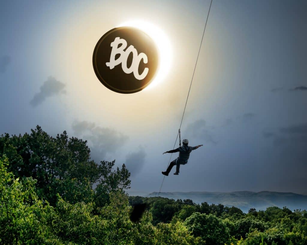 Experience the eclipse from a unique vantage point on our special Eclipse Zipline Tour!